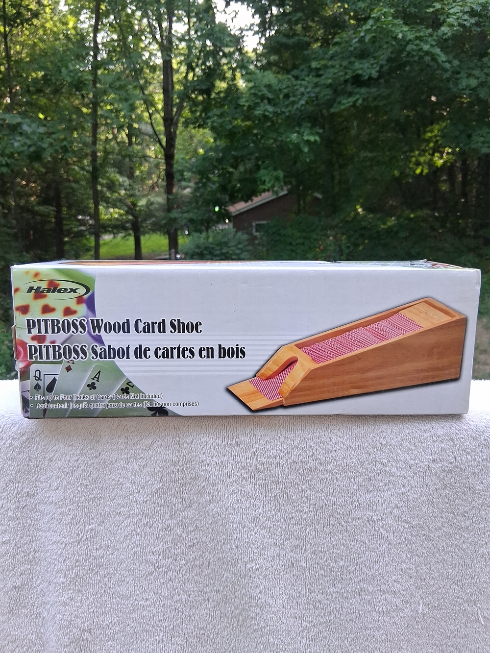 Halex Pitboss Wood Card Shoe NIB